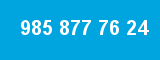 985 877 76 24 985 877 76 24